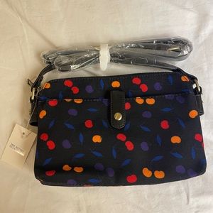 Camp Director Crossbody Bag - Black Cherry Bomb by ModCloth